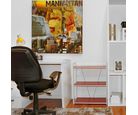 Cadeira de Escritorio Gerente Preta Just Home Collection