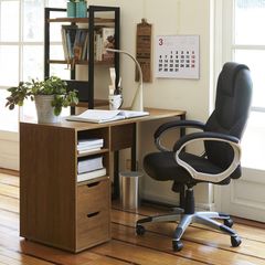 Cadeira De Escritorio Presidente Preta Just Home Collection