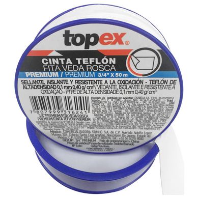 Fita Veda Rosca Premium 50m 3/4''
