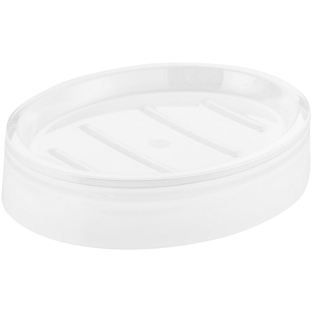 Saboneteira Plastica Dois Tons Branco Casa Bonita, marca Casa Bonita - Foto Principal