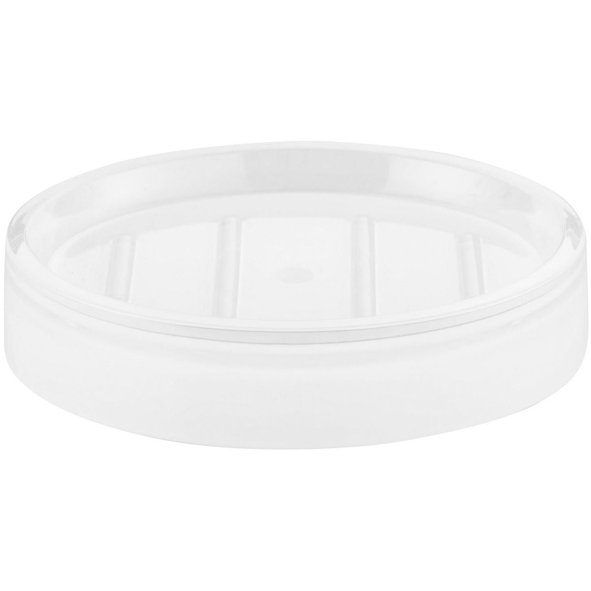 Saboneteira Plastica Dois Tons Branco Casa Bonita, marca Casa Bonita - Foto 2