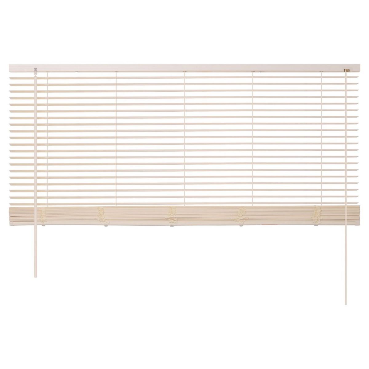Persiana de PVC 80X165cm Bege, marca Just Home Collection - Foto 2