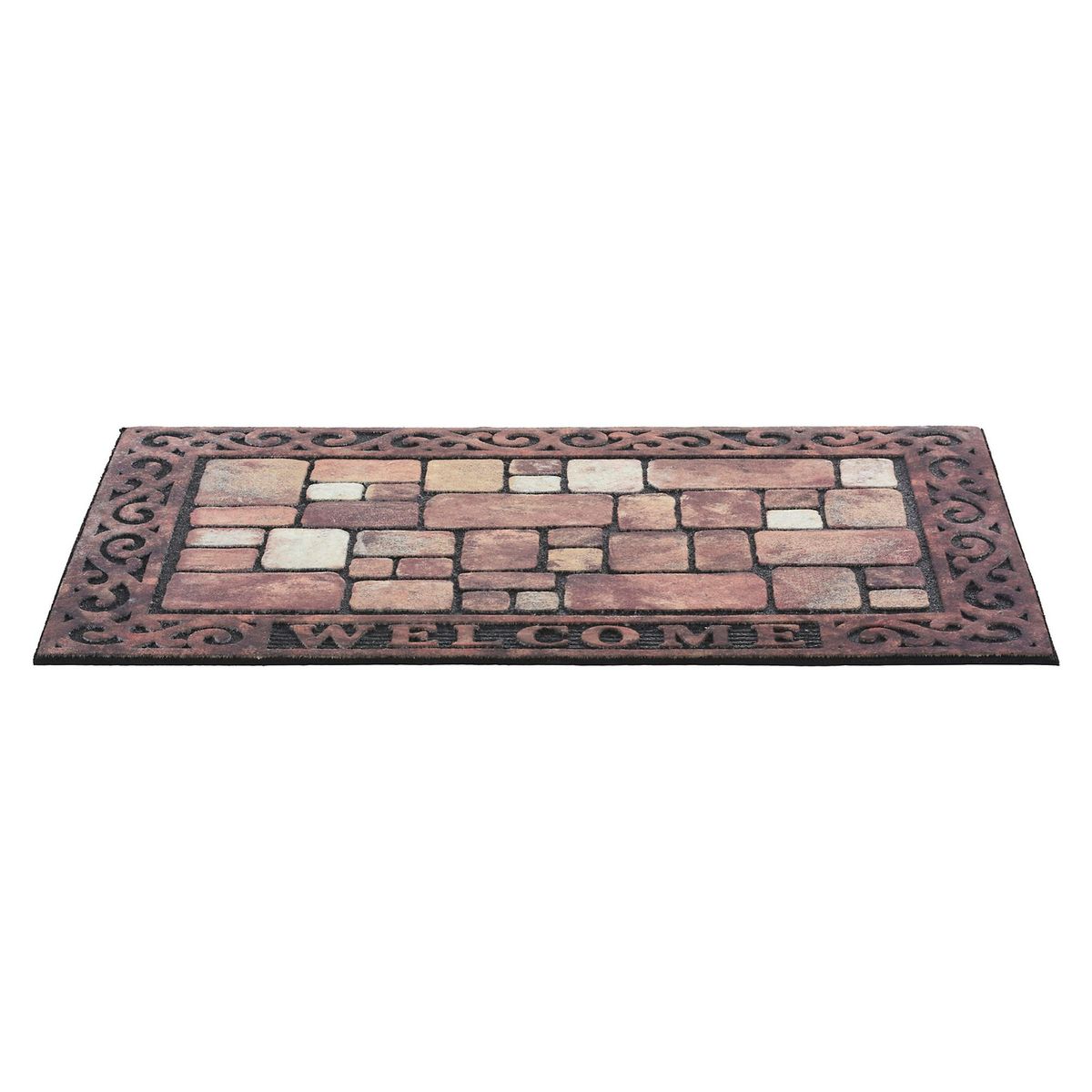 Capacho Ladrilhos Just Home Collection 45 x 75 cm, marca Just Home Collection - Foto 2