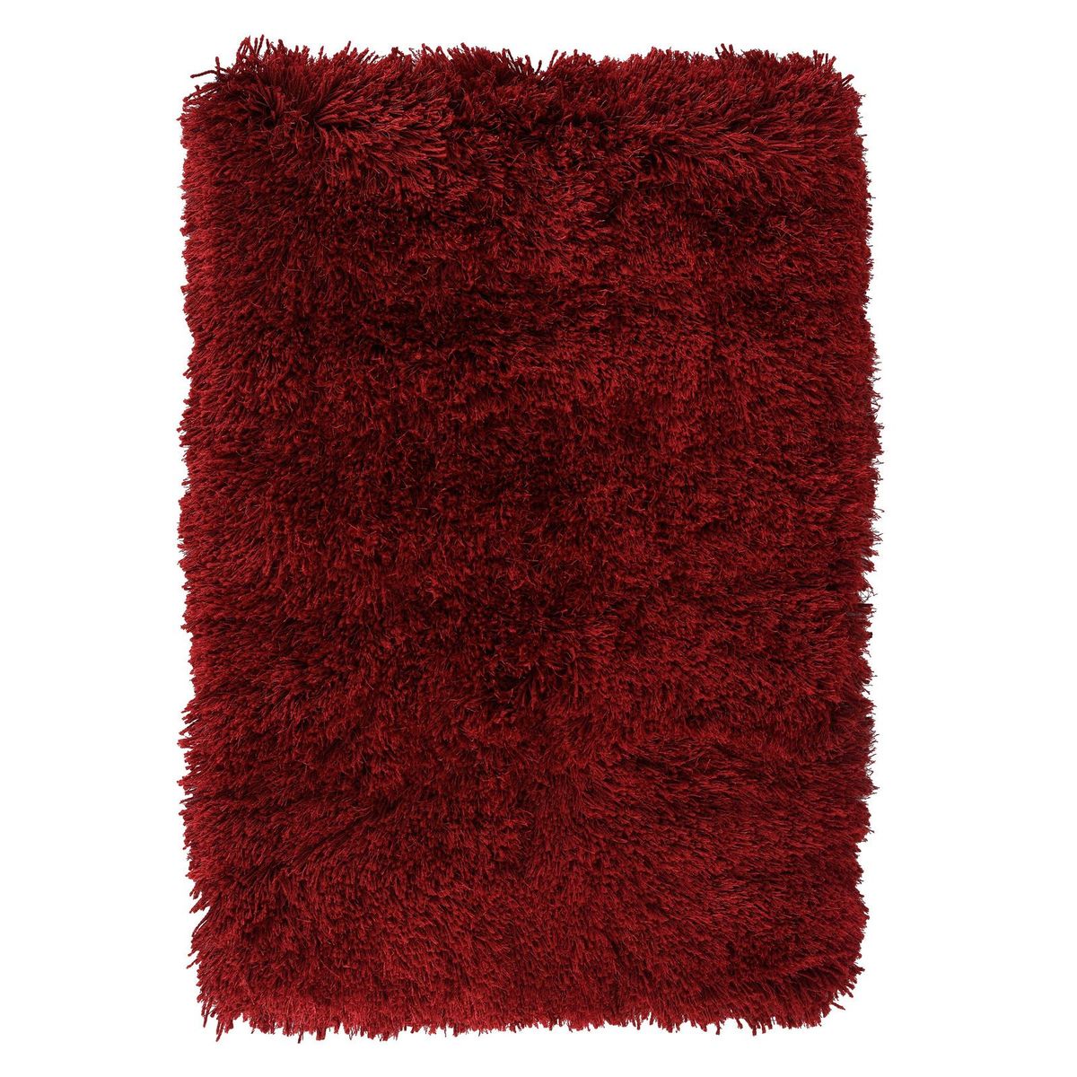 Tapete Elegance Shaggy 60x90cm Vermelho, marca Just Home Collection - Foto Principal