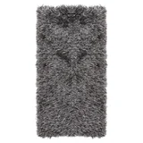 Tapete Elegance Shaggy 60x90cm Cinza
