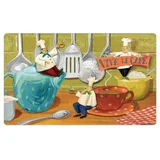 Tapete de Cozinha Vive Le, Café
