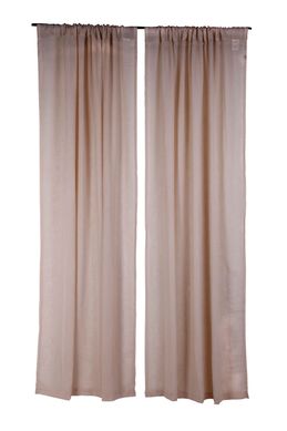 Cortina Vu 2 Folhas Bege140X250cm