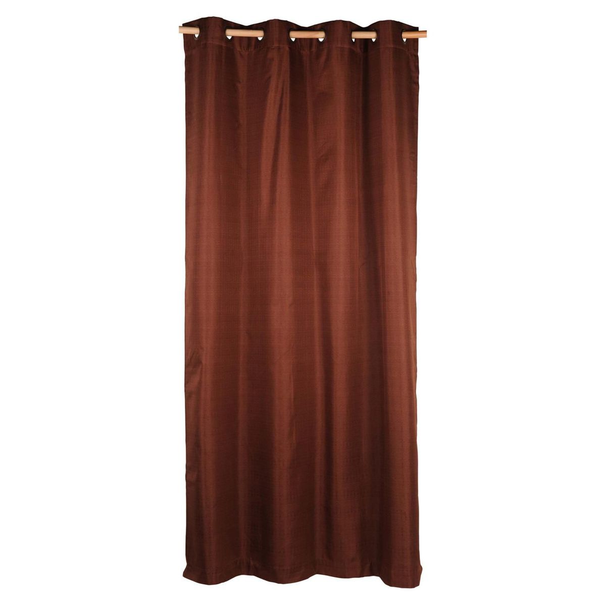 Cortina 1 Folha 220x200cm Blackout Texturada Marrom Just Home Collection, marca Just Home Collection - Foto Principal