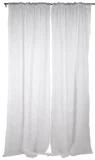 Cortina Voil Bordado Favo 2 Folhas Branca 140X250cm