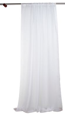 Cortina Voil 1 Folha Branca 145x220cm