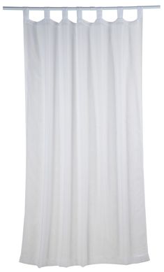 Cortina Voil Presilha Branca 145X220cm