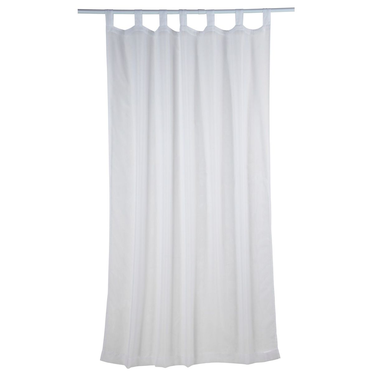 Cortina Voil Presilha Branca 145X220cm, marca Just Home Collection - Foto Principal