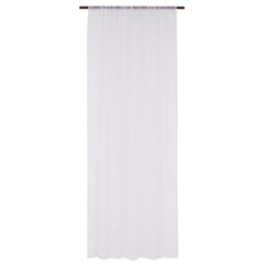 Cortina Voil 1 Folha Branca 145x250cm Just Home Collection