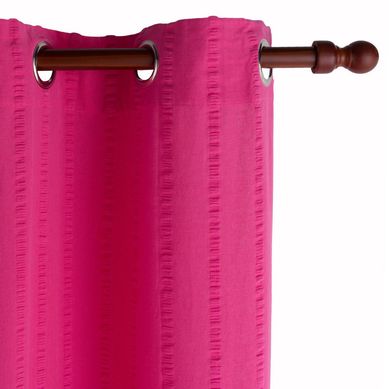 Cortina de Algodo 2 Folhas 150x230cm Rosa