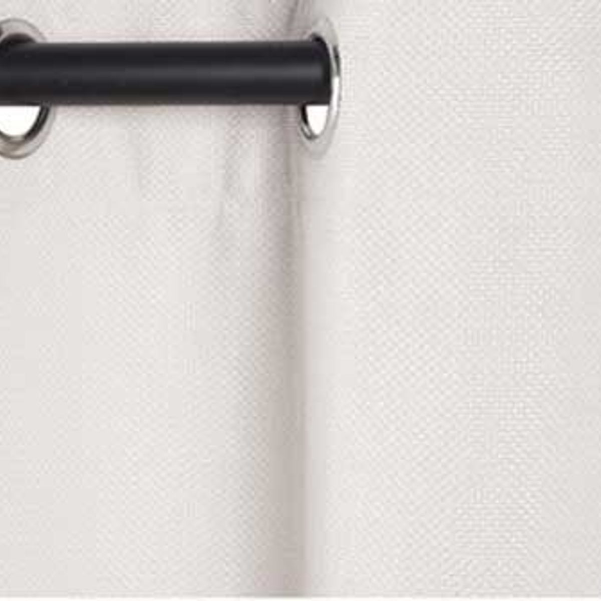 Cortina Kikar 2 Folhas Nt  Prata 145X250cm, marca Just Home Collection - Foto 2