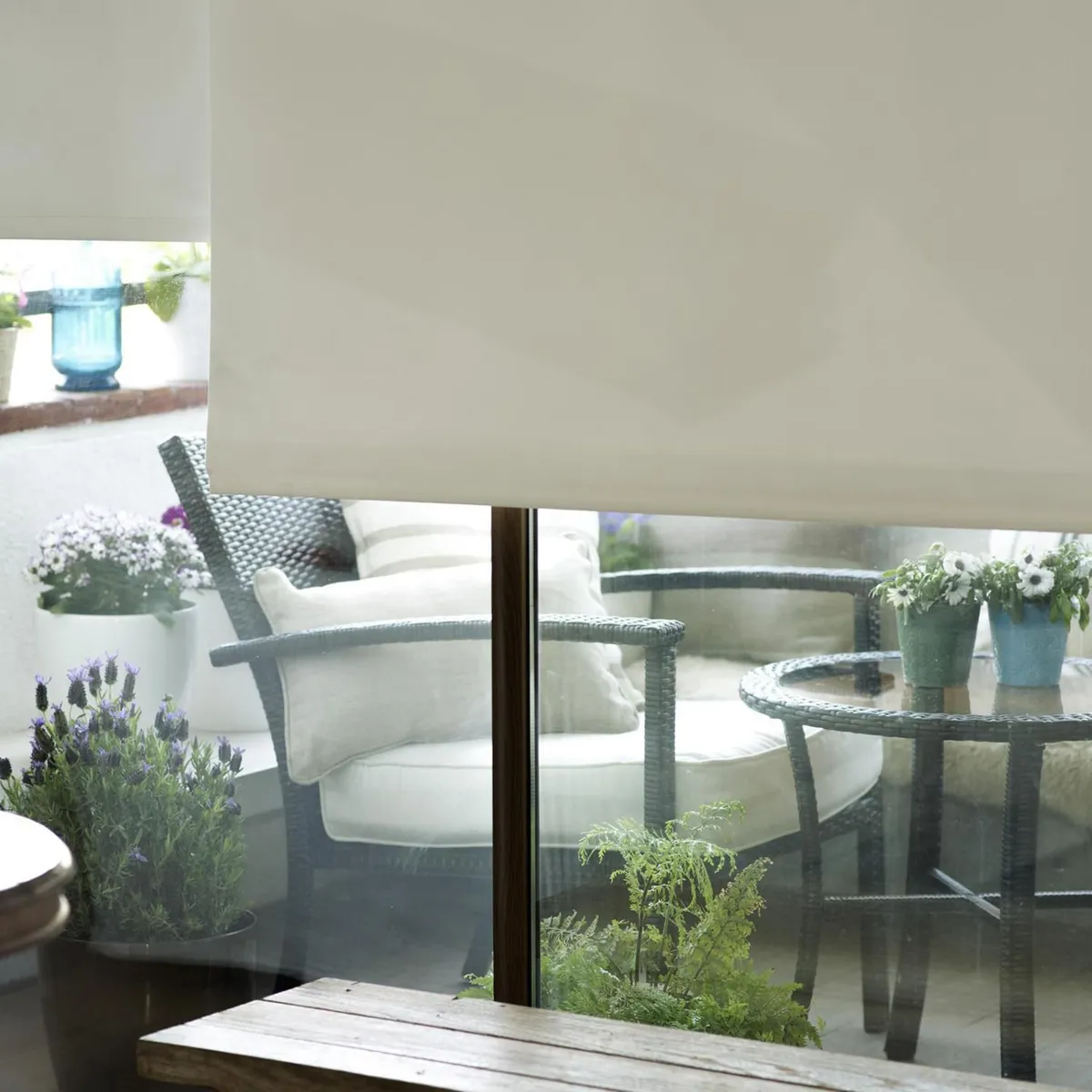 Persiana Rolo B/out 150x250 Cru Just Home Collection, marca Just Home Collection - Foto 2