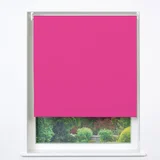 Cortina Rolo Blackout 100X100cm Rosa