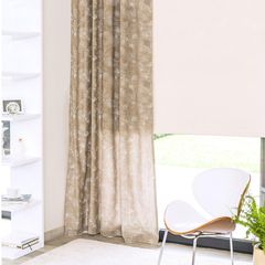 Cortina Rolo Blackout Bege160x165cm Just Home Collection