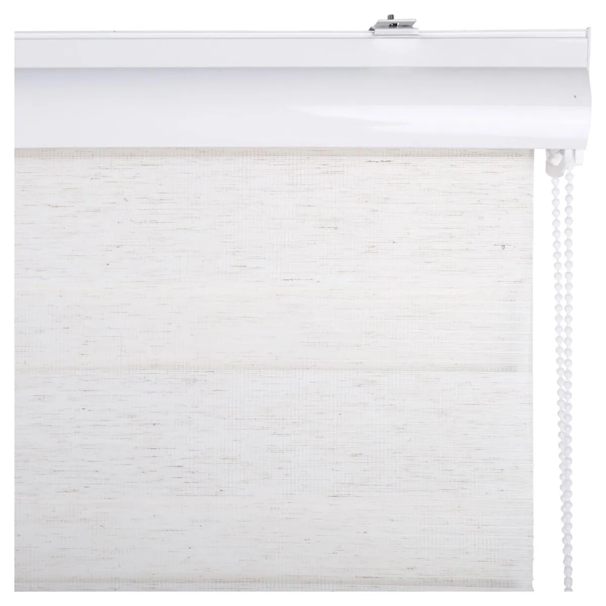Persiana Rolo Zebra Linho 120x165 Cru Just Home Collection, marca Just Home Collection - Foto Principal