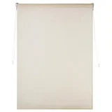 Cortina Rolo Duplo Branco/Linho, Crudo, 80X165