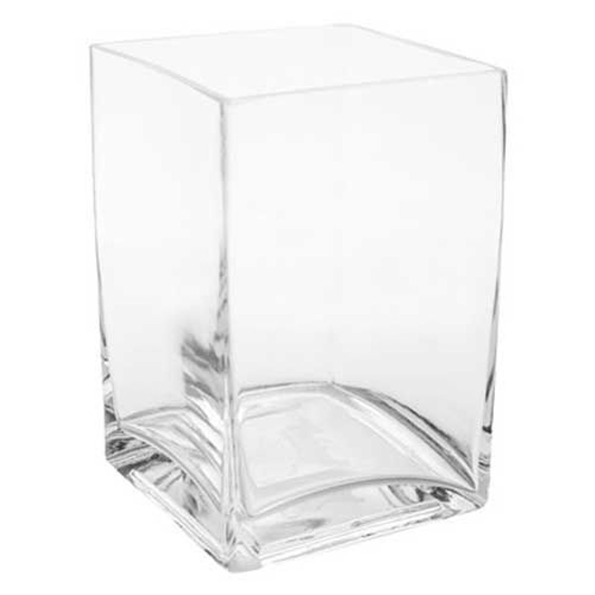 Vaso Reto Alto Transparente 10x10x15H Just Home Collection, marca Just Home Collection - Foto Principal