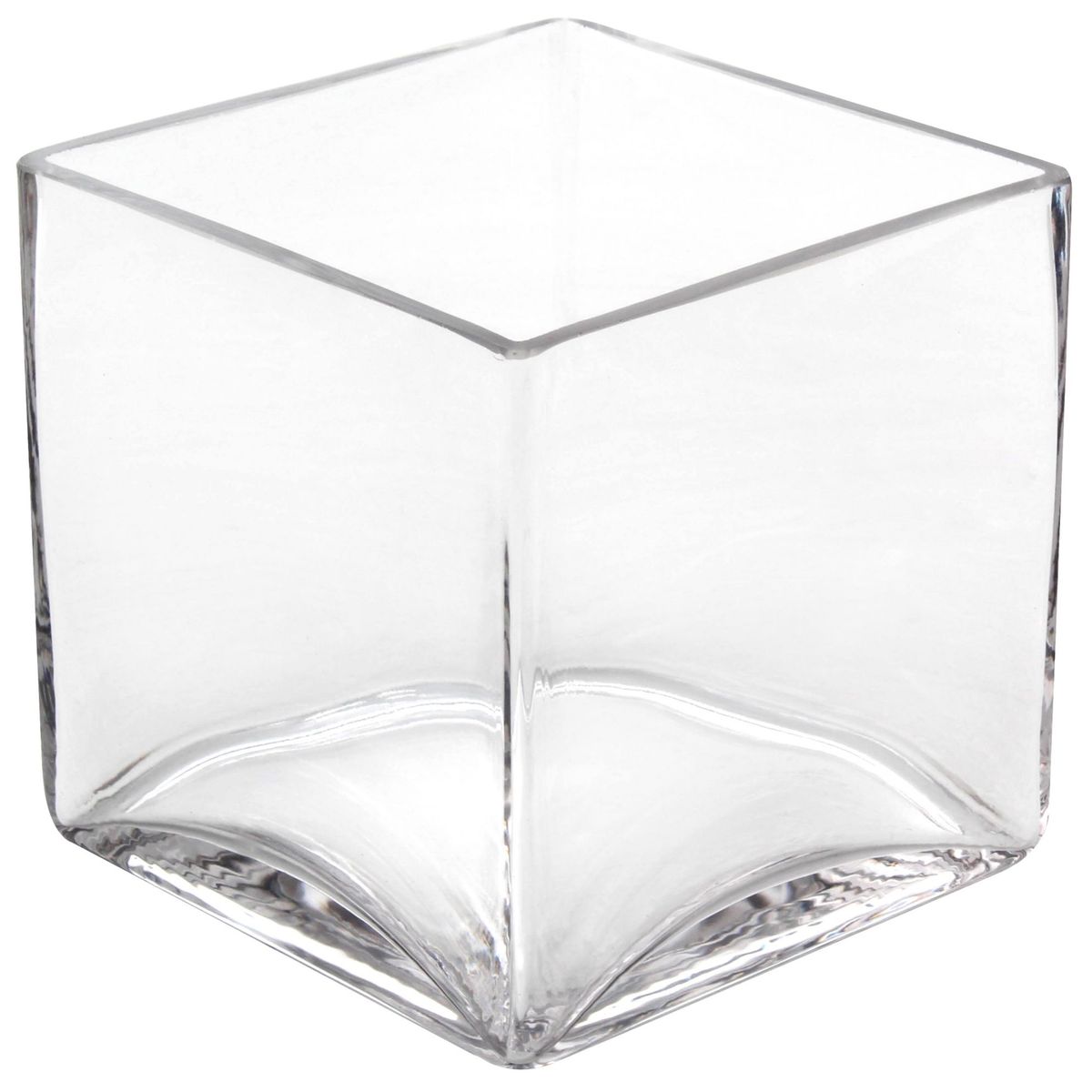 Vaso Cubo, Transparente, 12x12x12H, Home Collection - Baobei, marca Just Home Collection - Foto Principal