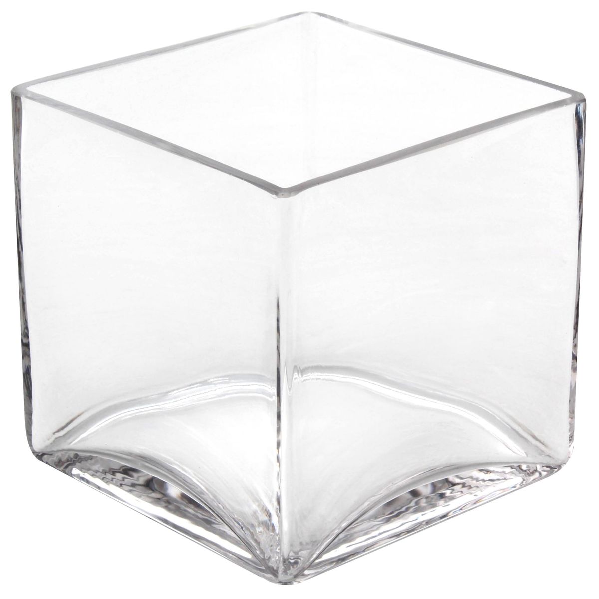 Vaso Cubo, Transparente, 12x12x12H, Home Collection - Baobei, marca Just Home Collection - Foto Principal