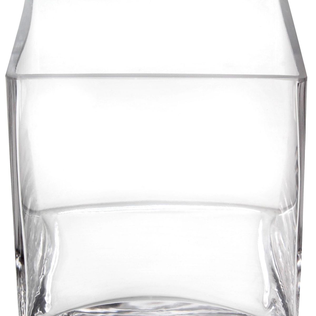 Vaso Cubo, Transparente, 12x12x12H, Home Collection - Baobei, marca Just Home Collection - Foto 2