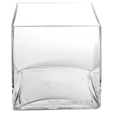Vaso CuboTransparente15X15X15H
