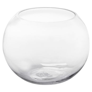 Vaso Aqurio, Transparente, 25x20H, Home Collection - Baobei