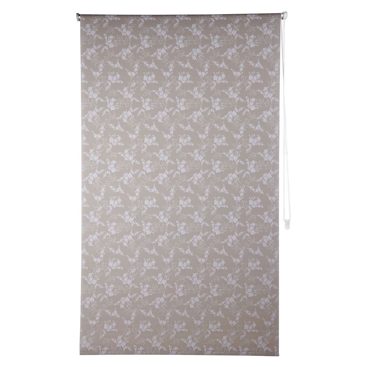 Cortina Rolo Flor Bege, 100x100cm, marca Just Home Collection - Foto Principal