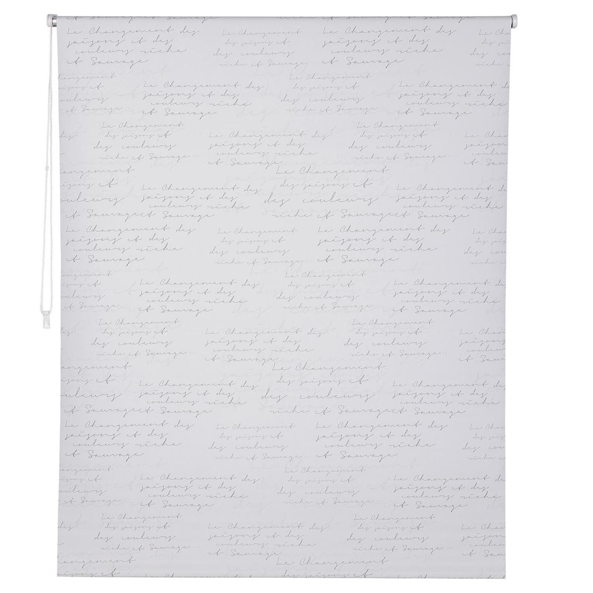 Persiana Rolo b/out Letra 150x250cm  Branco Just Home Collection, marca Just Home Collection - Foto Principal