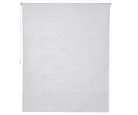 Persiana Rolo b/out Letra 150x250cm  Branco Just Home Collection