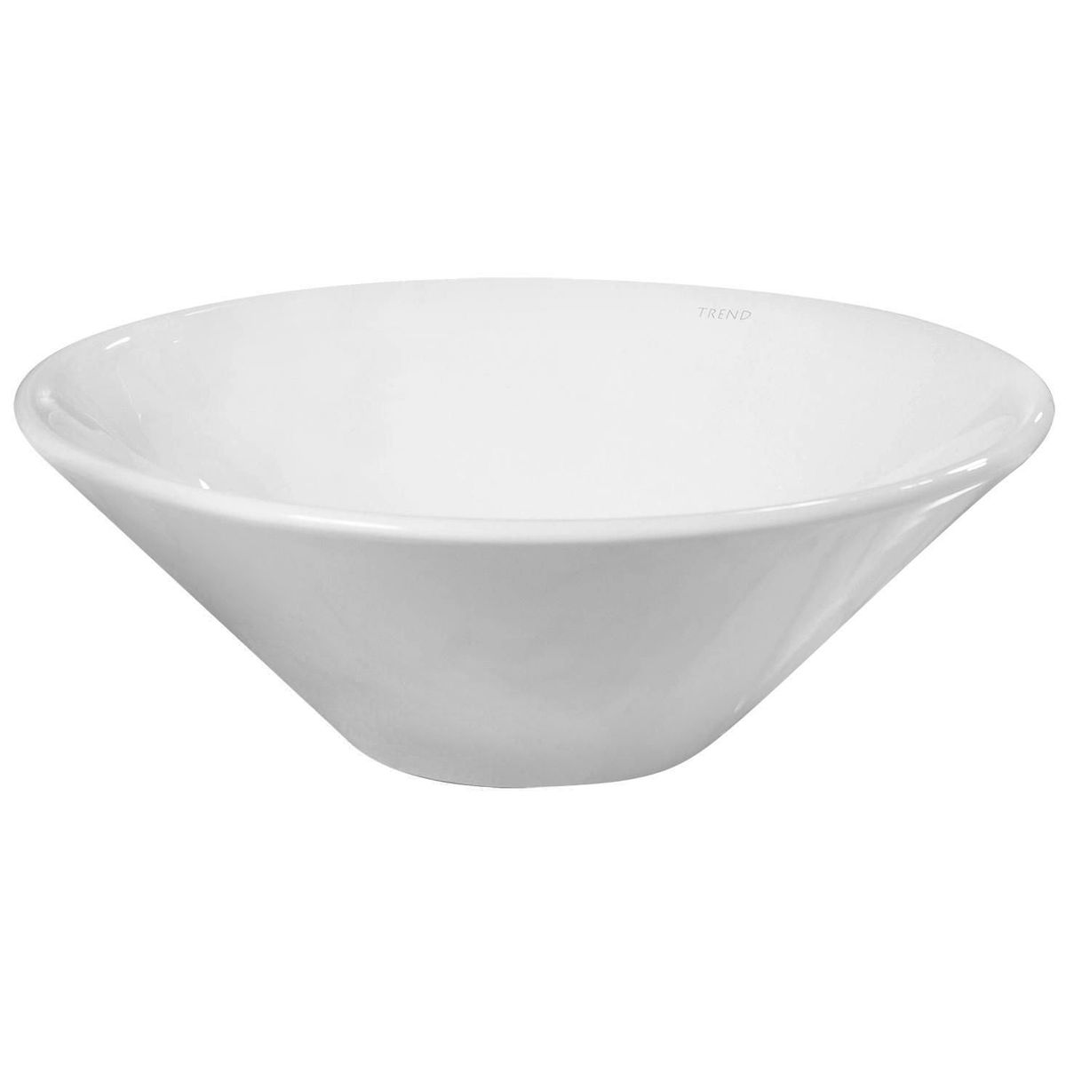 Cuba de Apoio Cônica 42,5cm Branco, marca Just Home Collection - Foto Principal