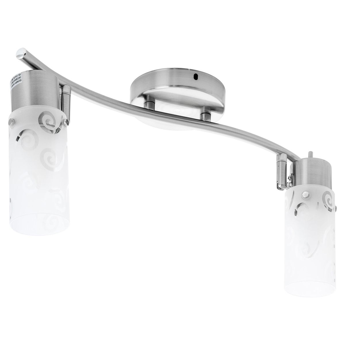 Spot Caracol 2 Lâmpadas, Metal, Bivolt, marca Just Home Collection - Foto Principal
