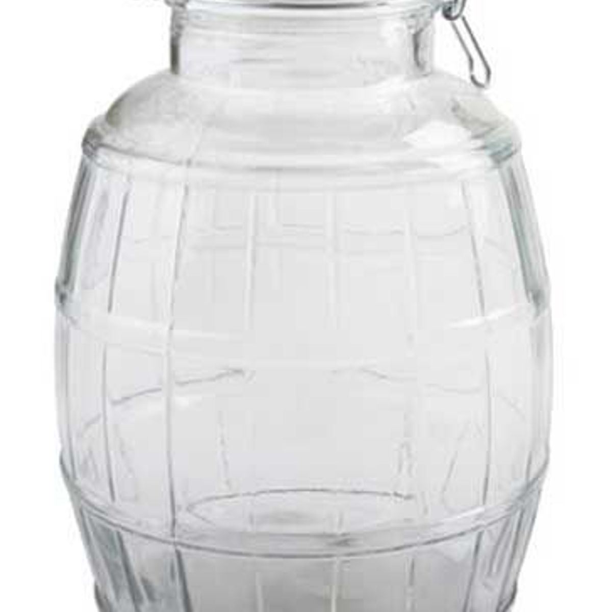 Frasco Redondo Multi 27cm Cba Transparente 4200ml, marca Casa Bonita - Foto Principal