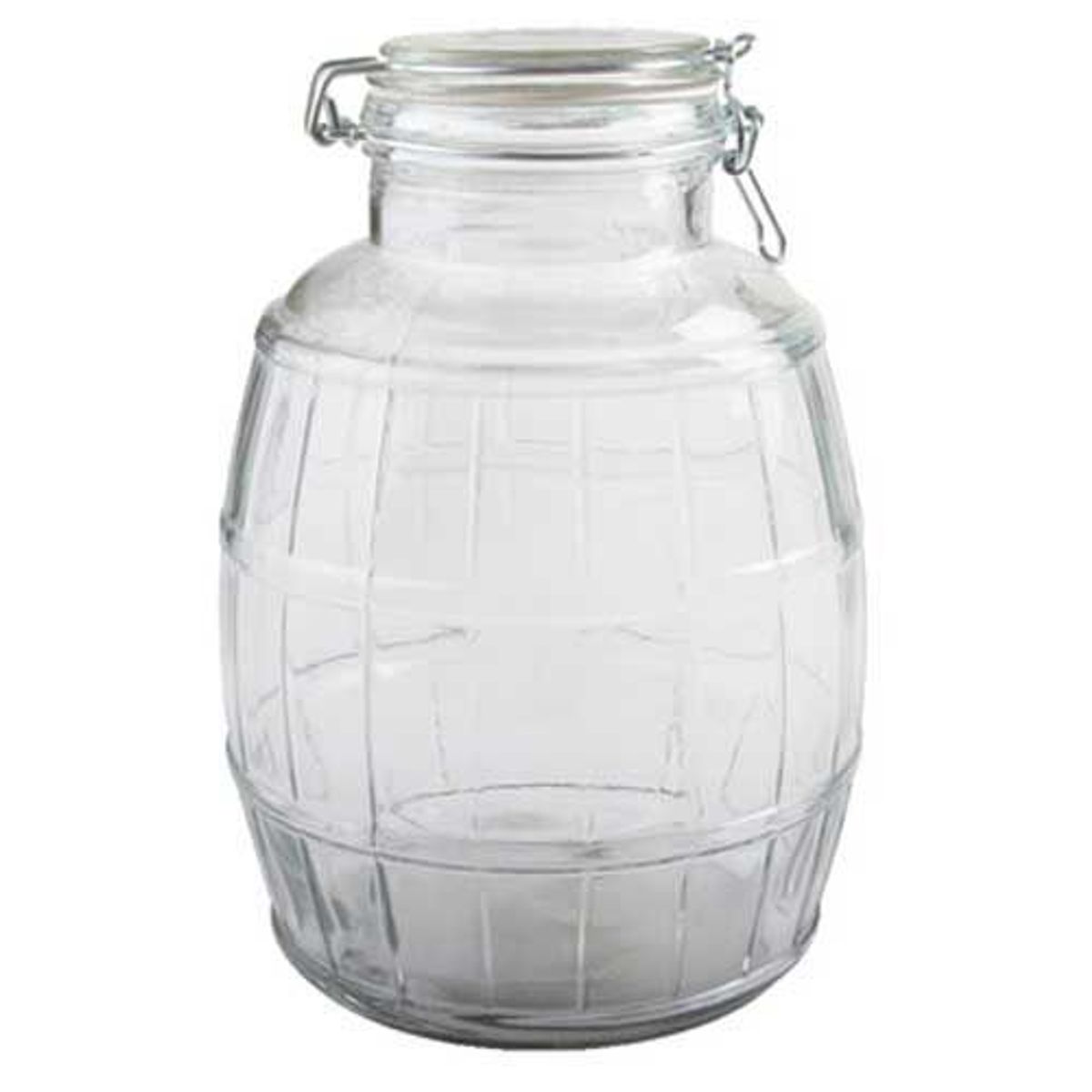 Frasco Redondo Multi 27cm Cba Transparente 4200ml, marca Casa Bonita - Foto Principal