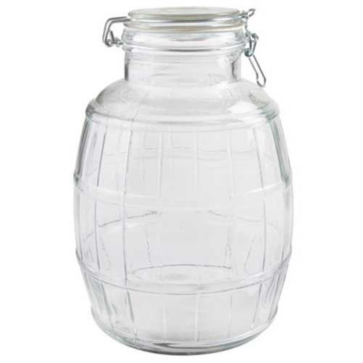 Frasco Redondo Multi 27cm Cba Transparente 4200ml, marca Casa Bonita - Foto 2