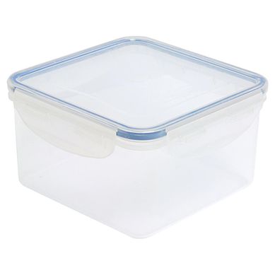 Pote Plstico Hermtico Quadrado 1250ml