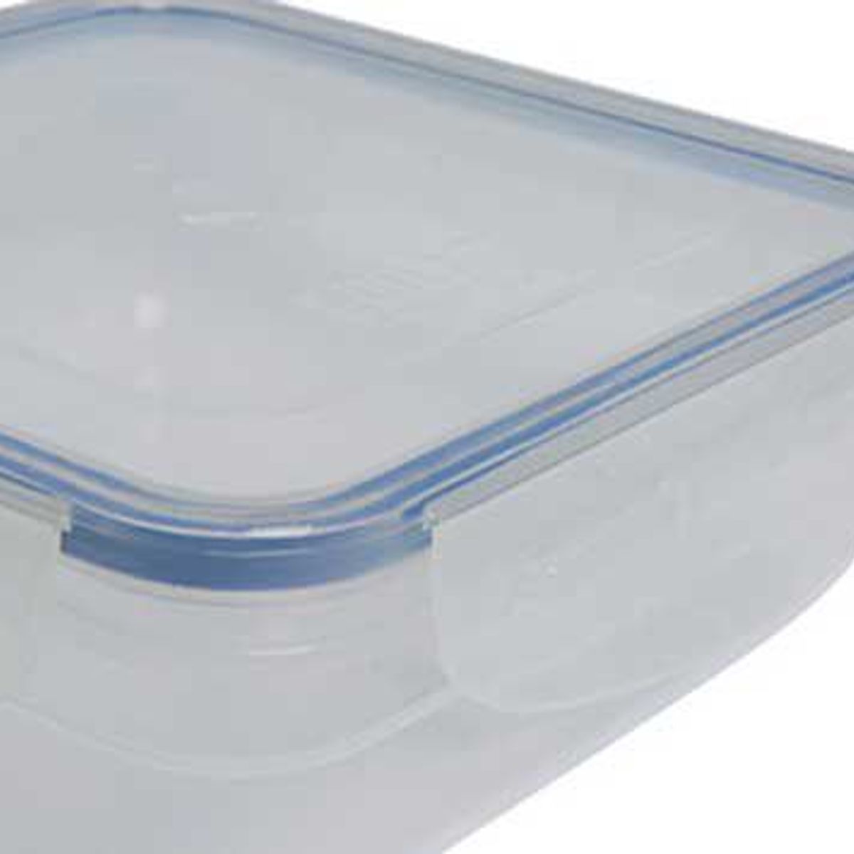 Pote Plástico Hermético Quadrado 670ml, marca Just Home Collection - Foto 2