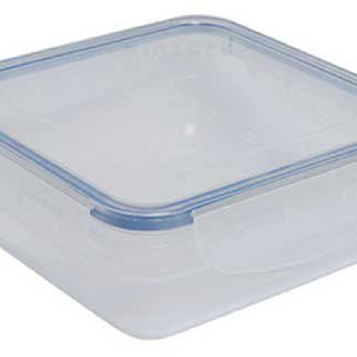 Pote Plástico Hermético Quadrado 670ml, marca Just Home Collection - Foto Principal