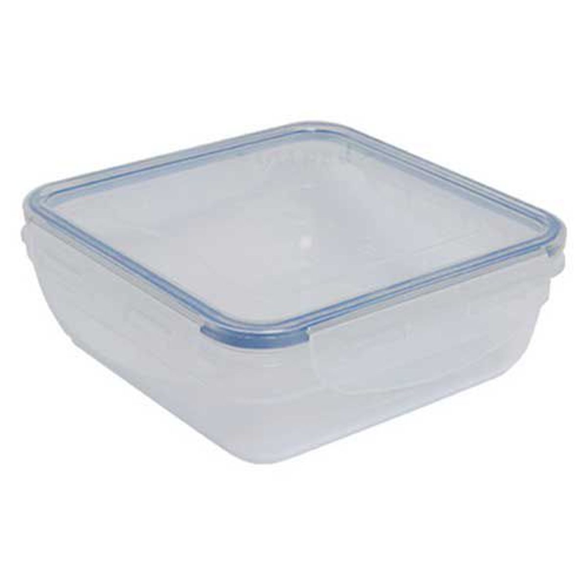 Pote Plástico Hermético Quadrado 670ml, marca Just Home Collection - Foto Principal