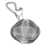 Infusor de Chá Inox 7cm Prata
