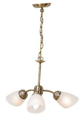 Pendente Tulipa 3 Lmpadas, Branco, Bivolt