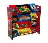 Estante Organizadora Infantil, Verde, 85x80x28cm