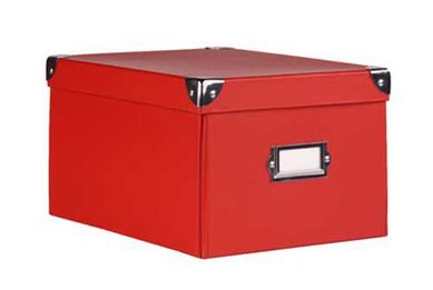 Caixa Escritrio M Vermelho
