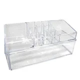 Organizador de Banheiro 2 Níveis 23x11x9cm Transparente