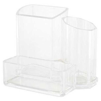 Organizador de Banho para Pincis Acrlico 11x13x95cm Transparente
