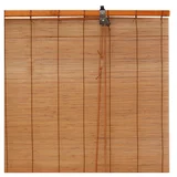 Persiana Rolo 80x20cm Bege Marrom