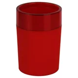 Porta Objetos de Banheiro em Plástico Vermelho Just Home Collection
